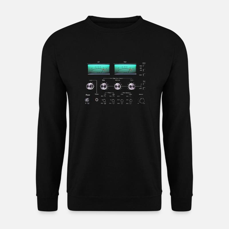 audio gear - Unisex Sweatshirt - black