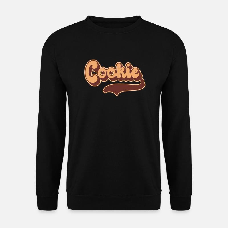 Baking Retro Cookie - Unisex Pullover - Schwarz