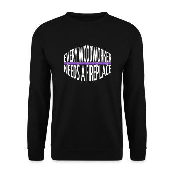 Bingo Hall Tshirts Chainsaw Grab Apprentice - Unisex Sweatshirt - black - Front - Alina (178cm) & Michal (187cm)