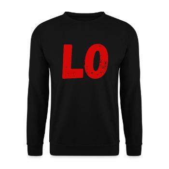 Liebe passendes T-Shirt Paar - Unisex Pullover - Schwarz - Vorne - Alina (178cm) & Michal (187cm)
