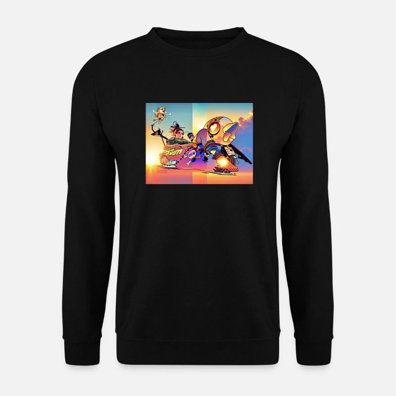 Chillen - Unisex Pullover - Schwarz