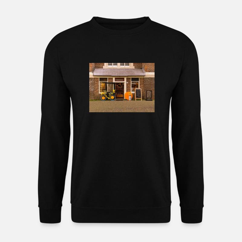 Amsterdam käse - Unisex Pullover - Schwarz