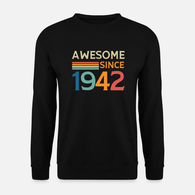 Großartig seit 1942 - Unisex Pullover - Schwarz