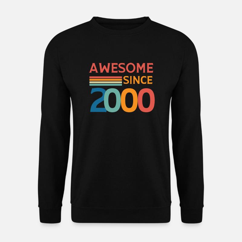 Großartig seit 2000 - Unisex Pullover - Schwarz