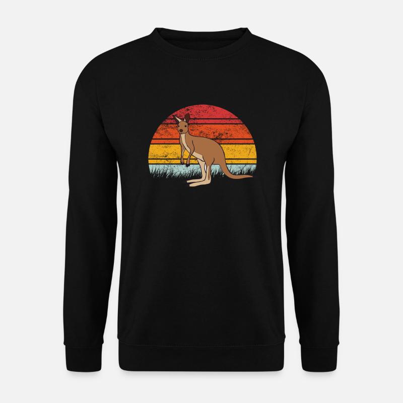 Kangaroo - Unisex Sweatshirt - black
