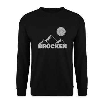 Piece - Unisex Sweatshirt - black - Front - Alina (178cm) & Michal (187cm)