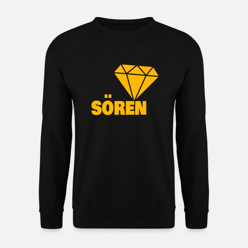 Gift for Soeren - Unisex Sweatshirt - black