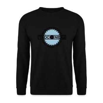 Trockenbau - Unisex Pullover - Schwarz - Vorne - Alina (178cm) & Michal (187cm)