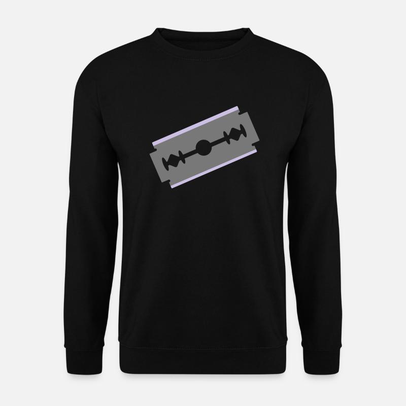 Cut razor blade cut cut 2c - Unisex Sweatshirt - black