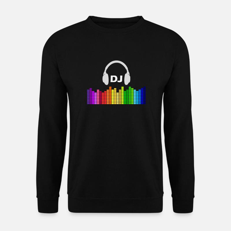 DJ - Unisex Sweatshirt - black