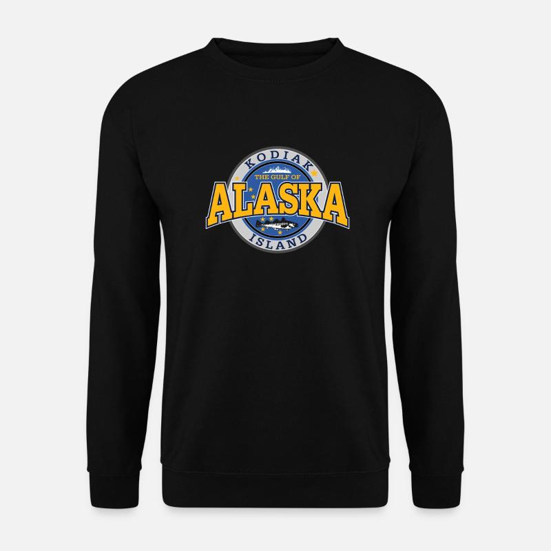 Alaska Kodiak Island - Unisex Pullover - Schwarz