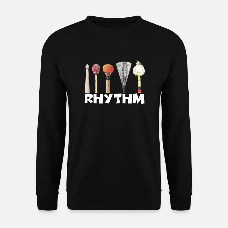 Rhythm - Unisex Pullover - Schwarz