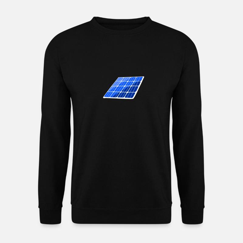 Solar Erneuerbare Energien Bio Naturschutz - Unisex Pullover - Schwarz