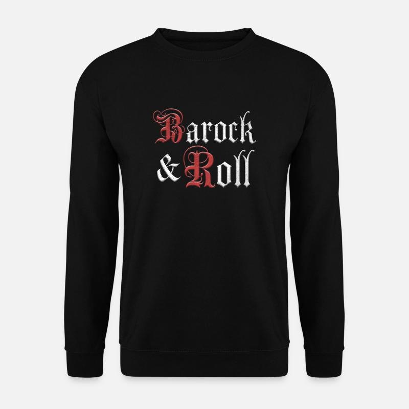 Barock & Roll - Unisex Pullover - Schwarz