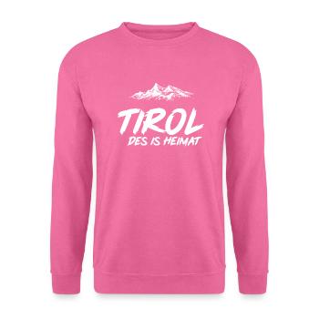 Tirol - Unisex Pullover - Pink - Vorne