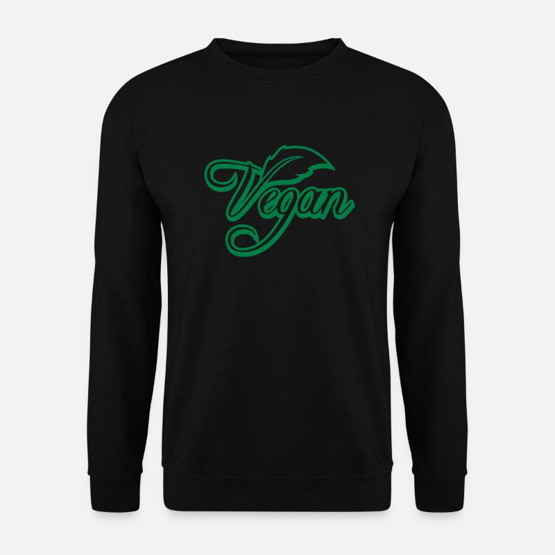 Vegan Logo - Unisex Pullover - Schwarz