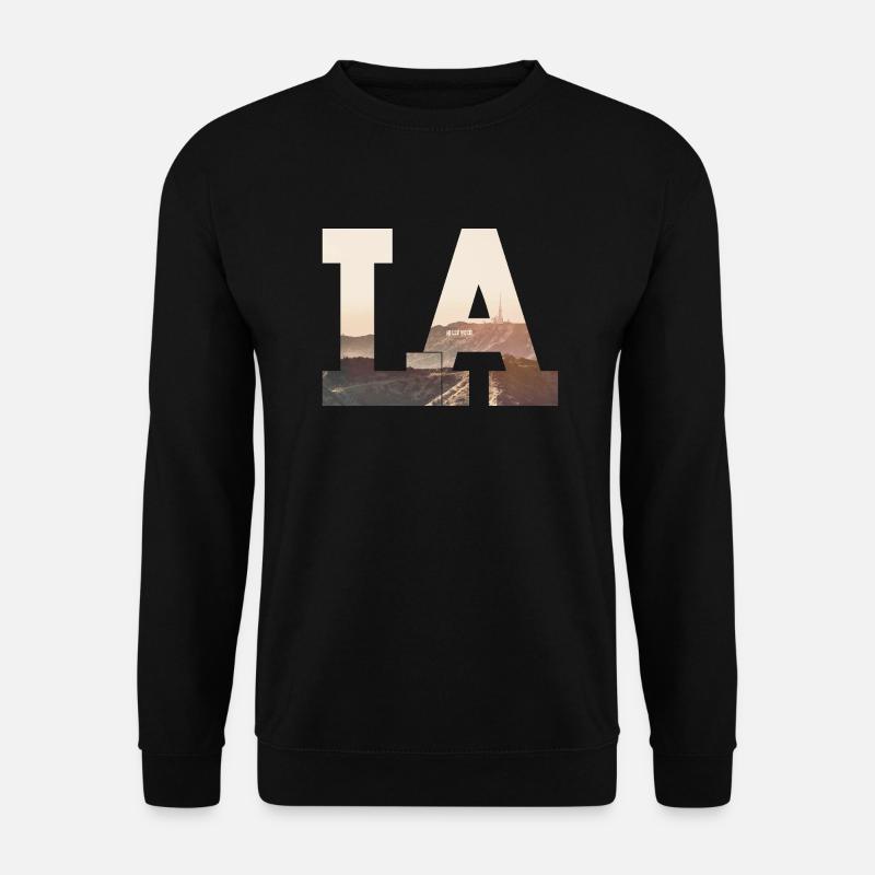 LA - Los Angeles - Unisex Pullover - Schwarz