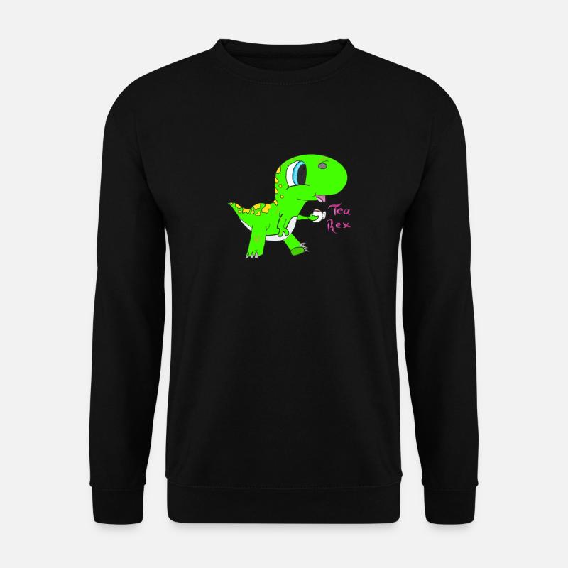 Tea Rex - Unisex Sweatshirt - black