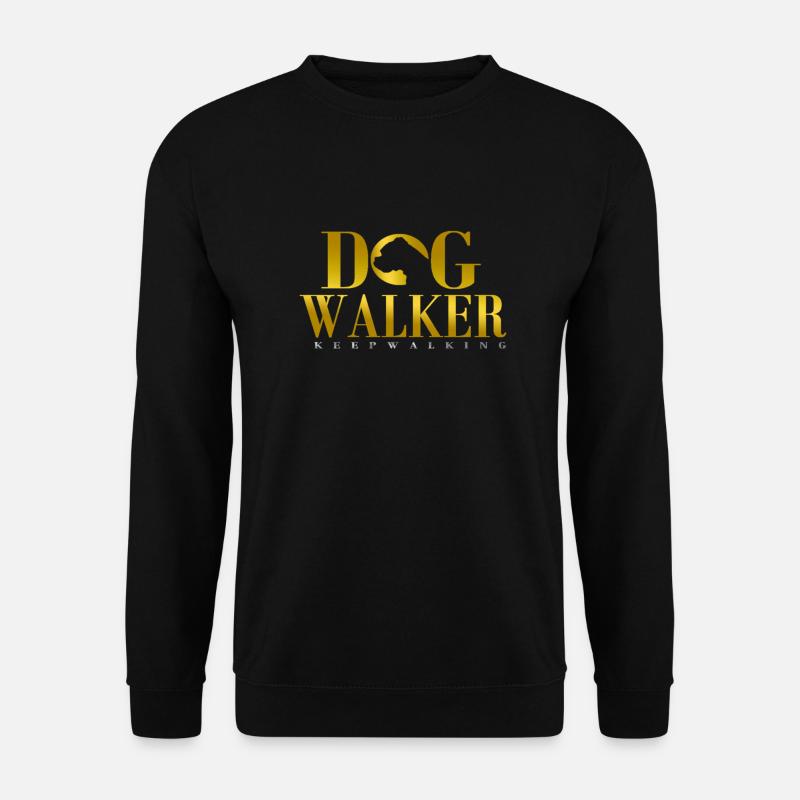 HUNDEWANDERER - Unisex Pullover - Schwarz