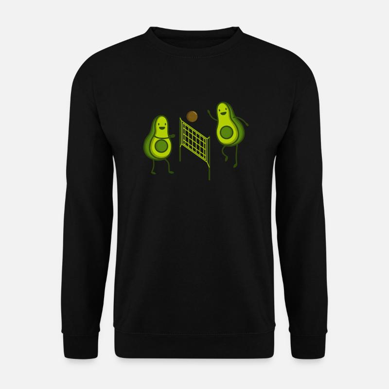avocado volleyball - Unisex Pullover - Schwarz