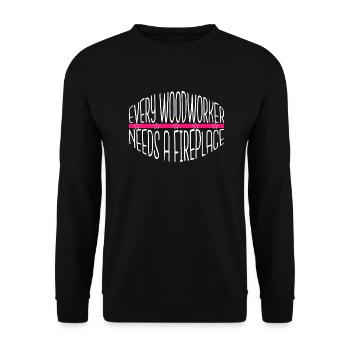 chemises d’anniversaire de charpentier pour bébés et tout-petits - Sweat-shirt Unisexe - noir - Devant - Alina (178cm) & Michal (187cm)