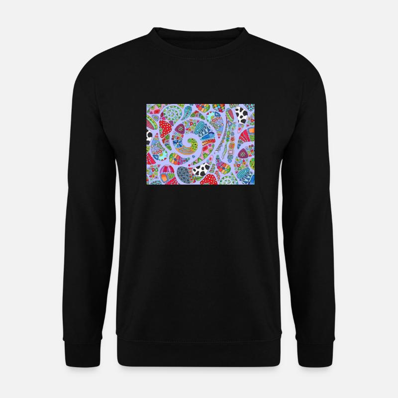 kunterbunt 2 - Unisex Pullover - Schwarz