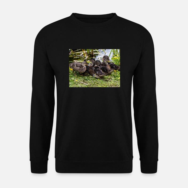 Entchen - Unisex Pullover - Schwarz