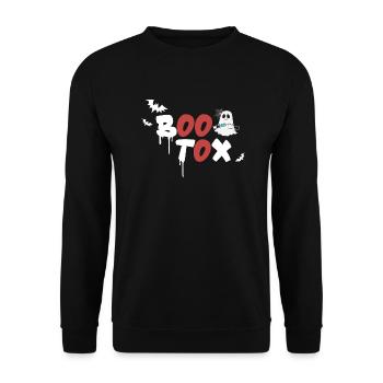 bootox - Sweat-shirt Unisexe - noir - Devant - Alina (178cm) & Michal (187cm)