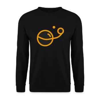 Universum - Unisex Pullover - Schwarz - Vorne - Alina (178cm) & Michal (187cm)