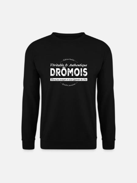 Drômois de la Drôme - Sweat-shirt Unisexe - noir