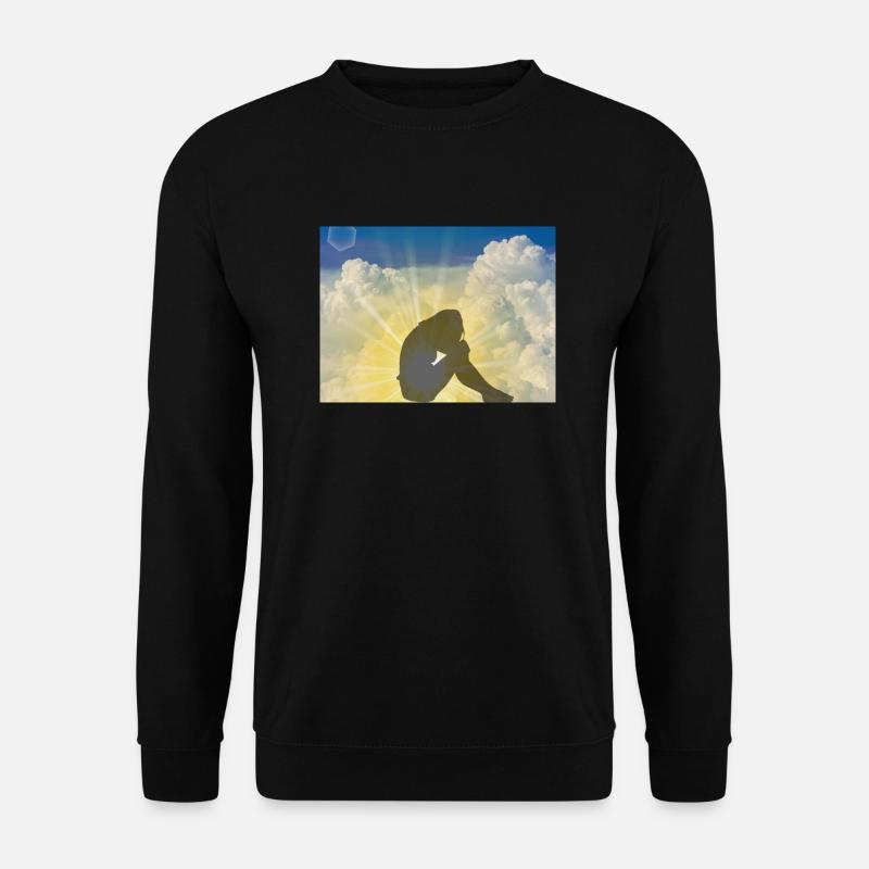 Skyscape. - Unisex Pullover - Schwarz