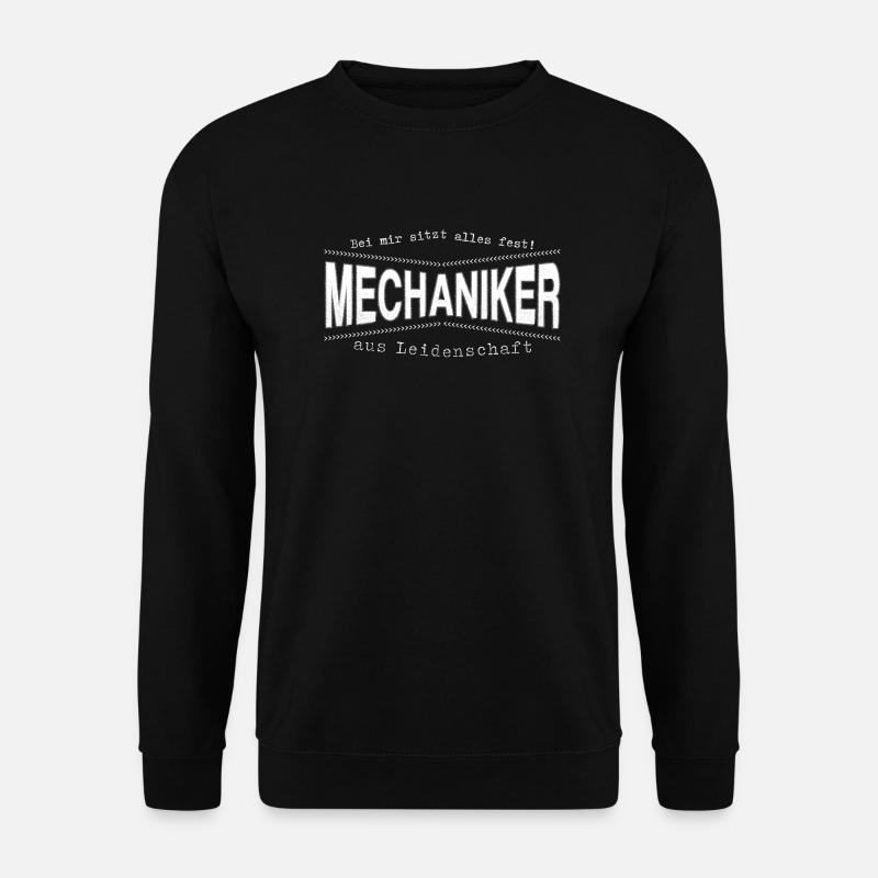 Mechaniker Mechatroniker Handwerker - Unisex Pullover - Schwarz