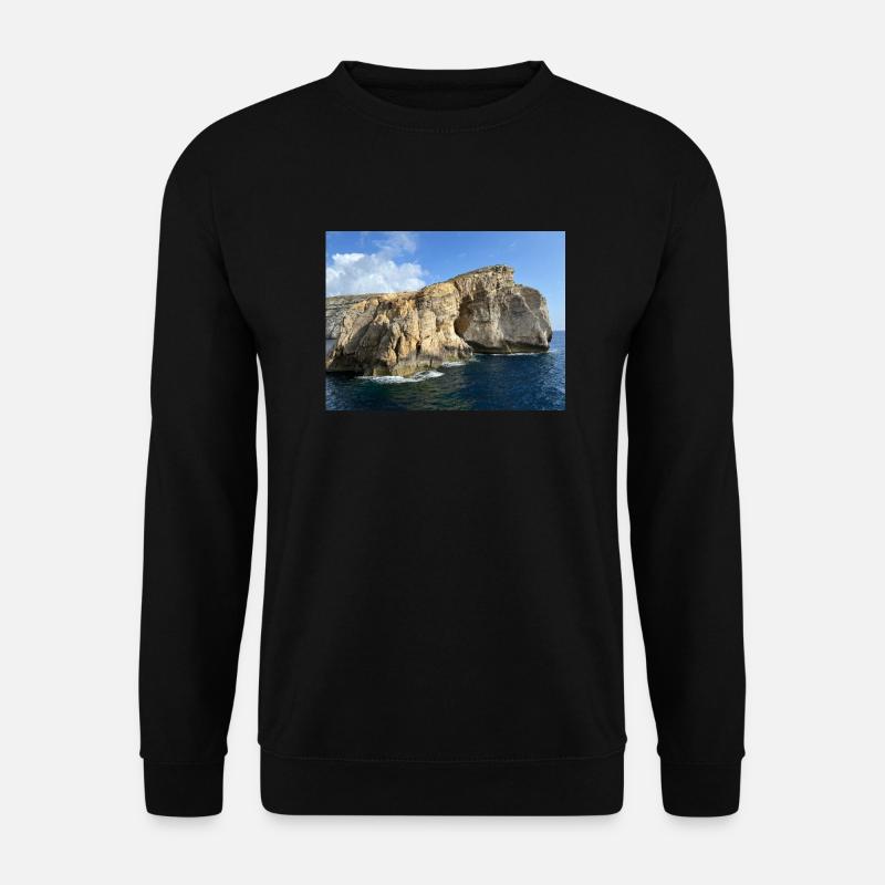 Fungus Rock Malta - Unisex Pullover - Schwarz