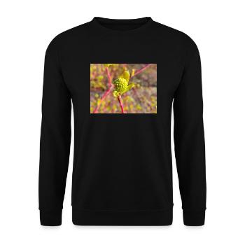 cornouillers Hornstrauch Cornus - Sweat-shirt Unisexe - noir - Devant - Alina (178cm) & Michal (187cm)