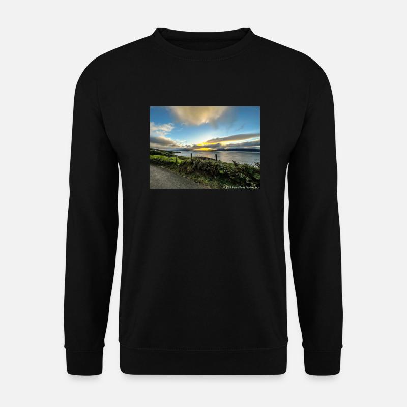 An Irish Sunset - Unisex Sweatshirt - black