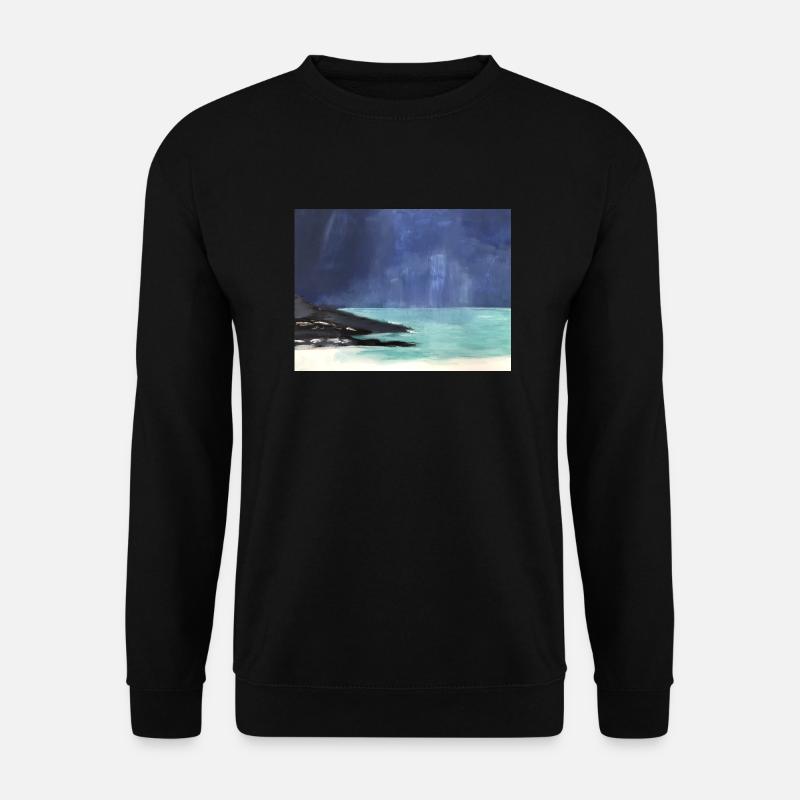 Traumstrand - Unisex Pullover - Schwarz