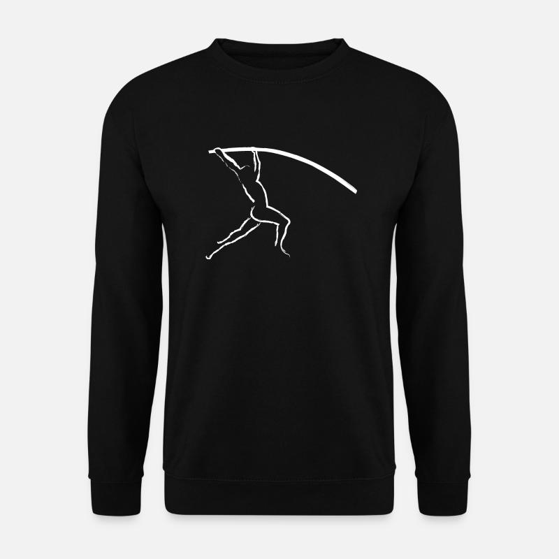 Stabhochsprung - Unisex Pullover - Schwarz