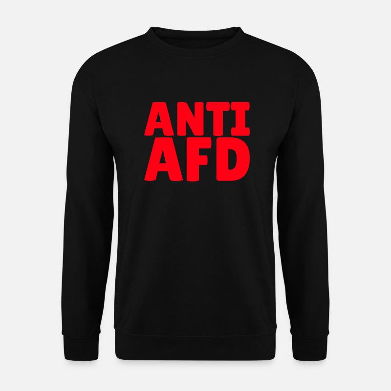 ANTI AFD - Unisex Pullover - Schwarz