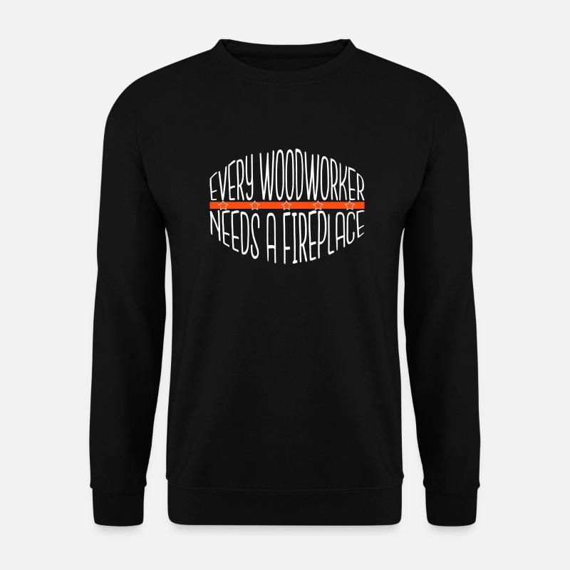 Apprentice Carpenter Funny Tshirts - Unisex Sweatshirt - black