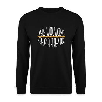 john carpenter tshirts fun the carpenters - Unisex Pullover - Schwarz - Vorne - Alina (178cm) & Michal (187cm)
