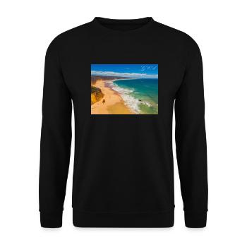 Gold Coast - Unisex Pullover - Schwarz - Vorne - Alina (178cm) & Michal (187cm)