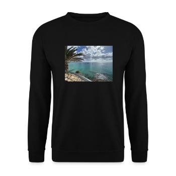DjNunoKa Design - Prospect of success - Unisex Sweatshirt - black - Front - Alina (178cm) & Michal (187cm)