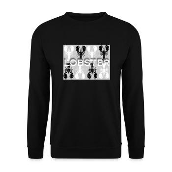 Lobster - Unisex Pullover - Schwarz - Vorne - Alina (178cm) & Michal (187cm)