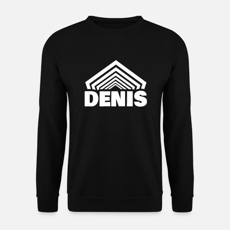 First name Denis - Unisex Sweatshirt - black