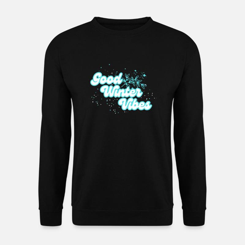 Winter Vibes - Unisex Pullover - Schwarz