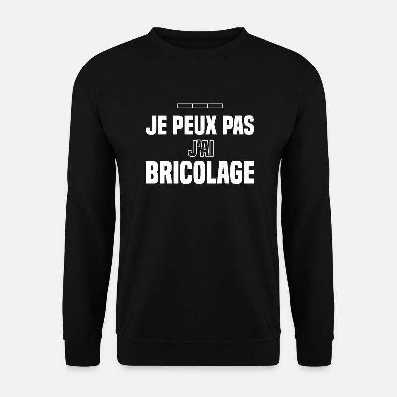 Ich kann nicht DIY - Unisex Pullover - Schwarz