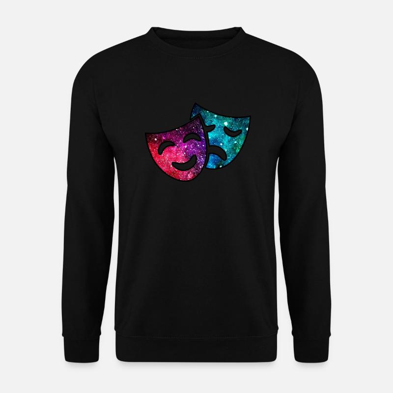 Kosmisches Theater - Unisex Pullover - Schwarz