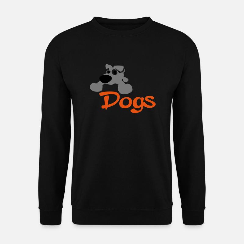Hund - Unisex Pullover - Schwarz