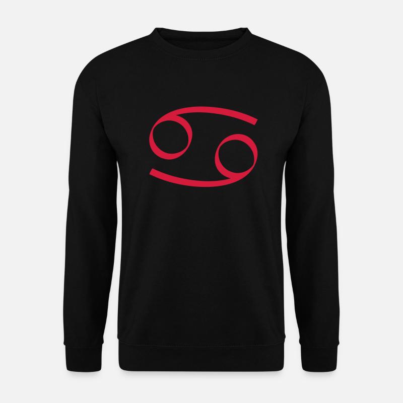 Sternzeichen Krebs - Unisex Pullover - Schwarz