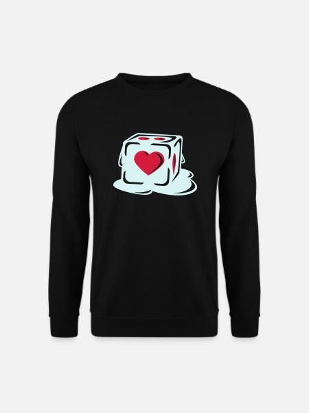 With Heart - Unisex Sweatshirt - black
